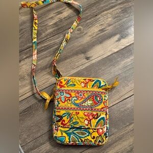 Vera Bradley Provencal Pattern Diamond Stitched Crossbody Bag, All-In-One Bag